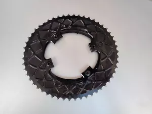 ABSOLUTEBLACK OVAL PREMIUM Chainrings . 110bcd. 52 X 36 With Bolts. for dura ace - Picture 1 of 6