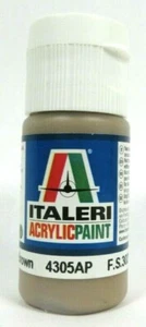 Italeri FLAT LIGHT BROWN (4305AP) - 20ml - Acrylic Model Hobby Paint Accessories - Picture 1 of 4