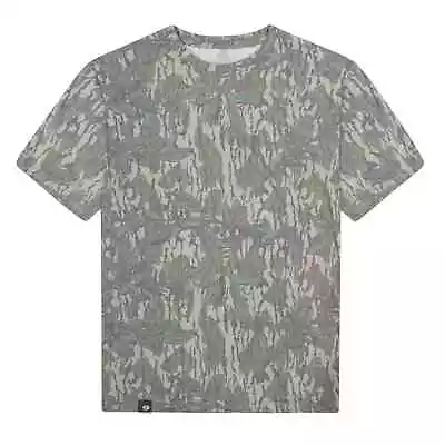 Mossy Oak Greenleaf Camo Tri Blend Washed Out Tee Blank