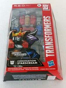 Transformers Hasbro R.E.D. Coronation Starscream Action Figure New In Box - Picture 1 of 7