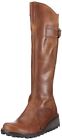 Fly london Mol 2 Camel Leather Womens Knee Hi Boots