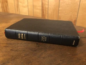 Holman RSV Revised Standard Version Bible Leather 6606X Jewel Verse Reference - Picture 1 of 12