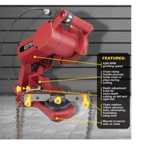 Chicago Electric Chainsaw Chain Multi-Angle Sharpener 120 Volts 5000RpmFREE S&H - Picture 1 of 2