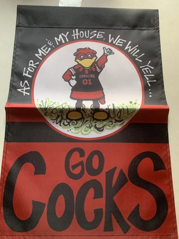 South Carolina Gamecocks Garden Flag Cover