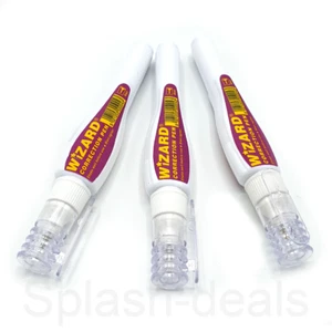 Correction Pen Wizard Fluid Pens Quick Dry - High Quality Fine Metal Tip - 8ml - Picture 1 of 6