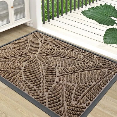 Front Door Mat Outdoor Indoor Heavy Duty Non Slip Doormat Rug for Entryway Floor - Image 1 of 4