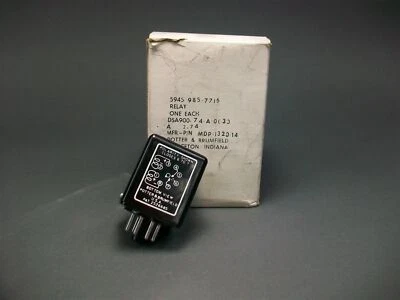 Relé Potter & Brumfield MDP-1320-14 100 OHMIOS - Nuevo Stock Antiguo Foto 1 de 4