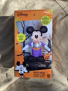 Disney Mickey Mouse Halloween Airdorable Inflatable 21.6 Inches - Picture 1 of 3