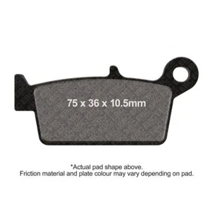 EBC Motorcycle TT Brake Pads Rear Left Honda CR 125 R 1990 - 1991 - Picture 1 of 1