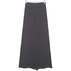 House of Harlow 1960 Dark Gray Knit Wide Leg Palazzo Pull On Pants Size XS - Picture 1 of 8