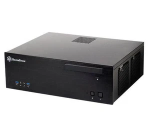Silverstone GD04B-USB3.0 (Black) Grandia Home Theather MATX Case - Picture 1 of 6