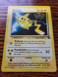 MP! Pikachu (Movie Promo) 04/53 Wotc Promo Regular - Picture 1 of 4
