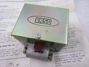 PENN BASO L62GB-3 PILOT SICHERHEITSSCHALTER MANUELLER RESET 100% ABSCHALTUNG SPST SWITCH NOS - Bild 1 von 8
