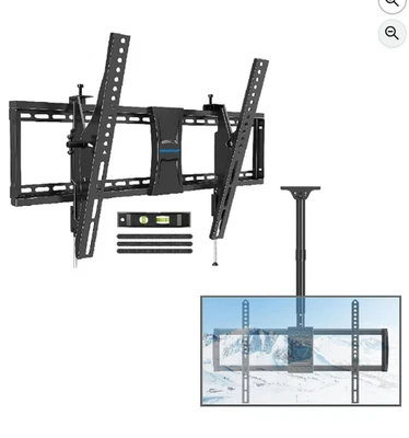 MOUNTUP MU0040 Full Motion TV Ceiling Mount for 26''-75'' - Image 1 of 4
