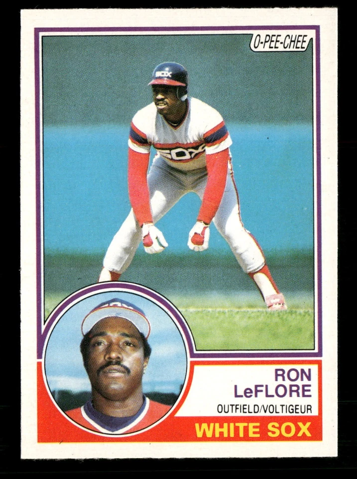 1983 O-Pee-Chee #297 Ron LeFlore Chicago White Sox - Image 1 of 2