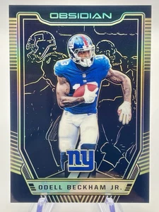 Grabado eléctrico 2018 Panini Obsidian - Odell Beckham Jr 01/50 Giants - Imagen 1 de 2