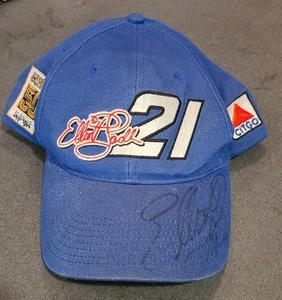 Elliot Sadler Wood Brothers 50th Anniversary Citgo Ford Signed Hat Cap - Picture 1 of 7