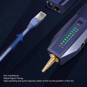 Poe Tester Anti Störungen Digitale Signal Tracing Polarität Prüfung Netzwer KUI - Afbeelding 1 van 23
