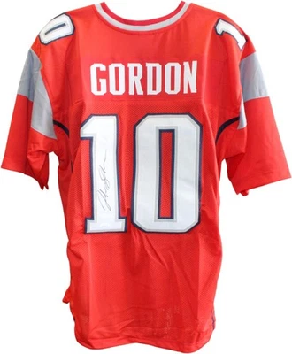 Jersey Josh Gordon Autografiado/Firmado Estilo Profesional Talla XL Rojo JSA 59375 Foto 1 de 4
