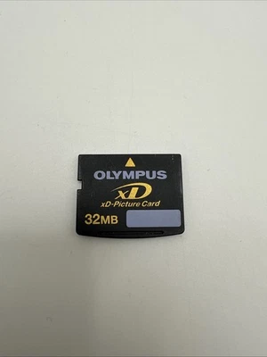 Olympus XD Picture Memory Card 32MB - Suitable for Olympus or Fujifilm Cameras - Image 1 of 2