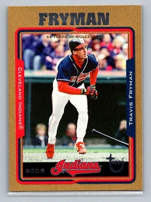 Travis Fryman 2005 Topps Retired Signature Edition Gold /500 #82 Cleveland — 第 1/2 张图片