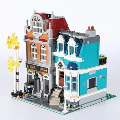 Building Blocks Bookshop 2504pcs 10270 - UNBRANDED Fast UK Delivery - Image 1 of 4