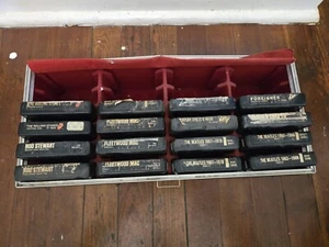 (16) Lot 8 Track Tapes Beatles Fleetwood Mac Queen Rod Stewart Rolling Stones - Picture 1 of 12