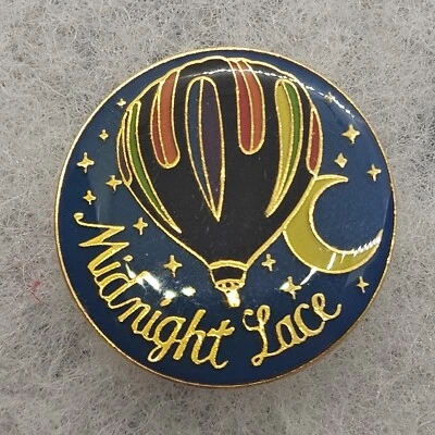 Vintage Collectible Hot Air Balloon Midnight Lace Team Pin - Image 1 of 4