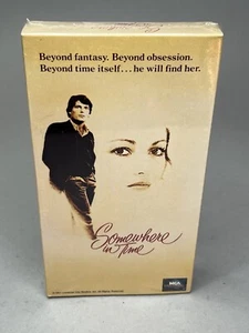 Somewhere in Time (VHS) Christopher Reeve, Jane Seymour, New Factory Sealed - Picture 1 of 6