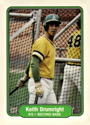 1982 Fleer #89 Keith Drumright - Image 1 of 2