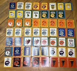 1979 FLEER TEAM ACTION STICKERS FOOTBALL LOT OF 55 DUPLICATES - Picture 1 of 7