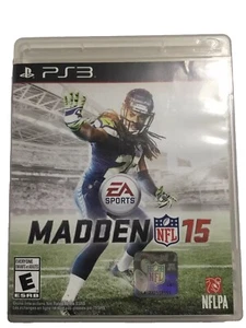 Madden NFL 15 Playstation 3 Game EA Sports Tested Works With Manual - Picture 1 of 6