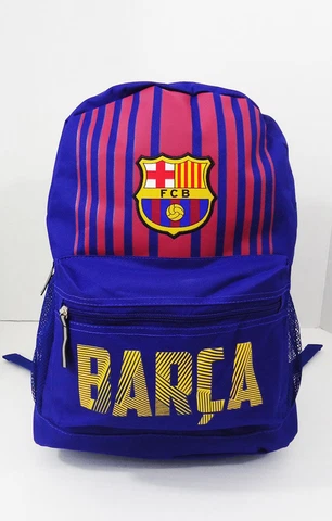 Fc barcelona backpack messi bag school mochila bookbag cinch soccer fcb licensed Cover