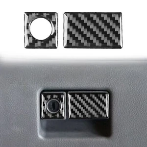 Car Genuine Carbon Fiber Glove Box Release Lever Trim for Toyota Celica 2000-05 - Picture 1 of 12