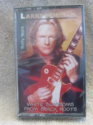 Larry Norman - White Blossoms from Black Roots (1988) Solid Rock CCM cassette - Image 1 of 4