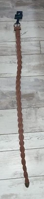 Universal Thread Belt size M medium - Brown/Braided/Faux Leather - NEW - Image 1 of 4