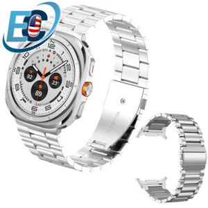 F Samsung Galaxy Watch 7 Ultra No Gap Metall Edelstahl Band Strap Wistband - Bild 1 von 9