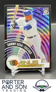 Sammy Sosa 2021 Donruss Optic T-Minus 3...2...1 Holo #TM9 Chicago Cubs - Picture 1 of 2