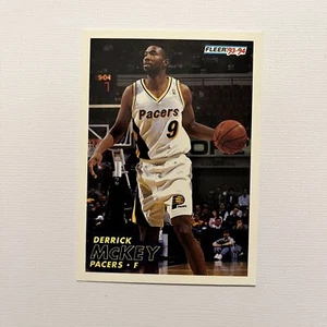 Derrick McKey Indiana Pacers Basketball Card Fleer 1993-94 #299 Mint - Picture 1 of 2
