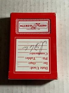 Kla-Moya Casino Playing Cards Klamath Falls Oregon - Picture 1 of 5