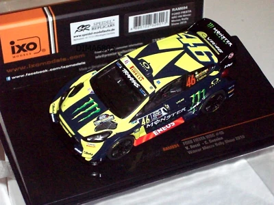 IXO RAM694 1/43 FORD FIESTA RS #46 VALENTINO ROSSI vincitore MONZA RALLY 2018 - Immagine 1 di 4