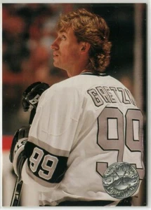 1991-92 Pro Set Platinum PC Insert #PC4 Wayne Gretzky Los Angeles Kings - Picture 1 of 2
