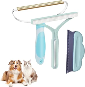 Pet Hair Remover,Pet Hair Removal Tool,3 Pack Dog and Cat Hair Remover Furniture - Picture 1 of 12
