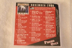 Promo Only Urban Radio Nov 2000 VG+ USA CD Three 6 Mafia Lil Bow Wow Ruff Endz - Picture 1 of 1