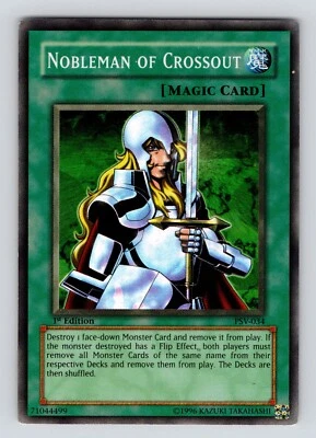 MP 1st Edition Nobleman of Crossout Pharaoh's Servant Super Rare PSV-034 Yugioh - Image 1 of 2