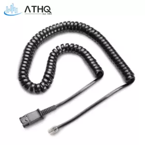 U10 QD cable 26716-01 for Cisco Plantronics Headset Users replacement cord - Picture 1 of 2