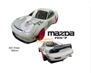 1:10 RC Clear Lexan Body Shell Kit Pandem RX7 FD3S inc decals suit race, drift. - Picture 1 of 12