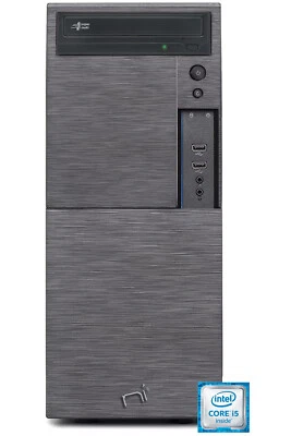 Pc fisso Computer i5 quad core windows 10 pro 8gb ram, ssd 240gb, hd 1tb, WiFi - Immagine 1 di 4