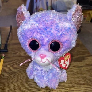 Ty Beanie Boos Cassidy the Kitty Cat, 11 de agosto. Nuevo con etiquetas - Imagen 1 de 5