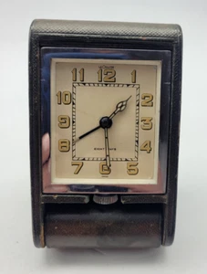 Jaeger Le Coultre 8 Days TRAVEL CLOCK WATCH / T007 - Picture 1 of 7